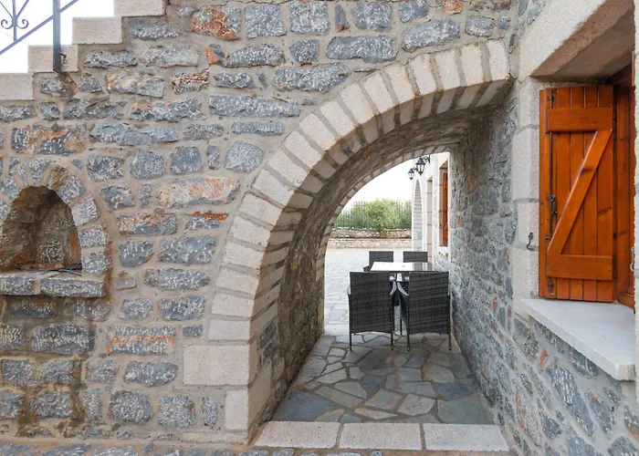 بيت للعطل Casa Terra Mani Álika